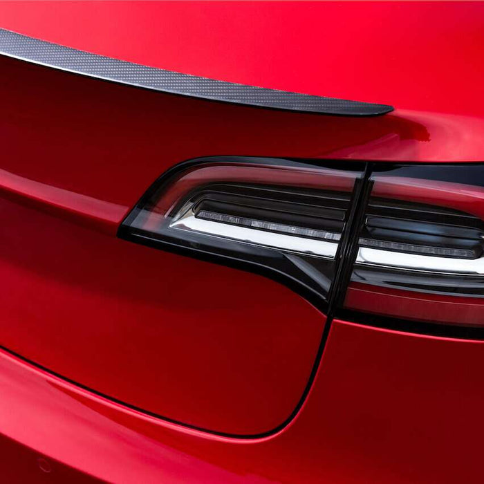 Tesla Model 3 Spoiler, Original Rear Spoiler, Spoiler Edge for Tesla Model 3  2019-2023 (Matte Carbon Fiber) : : Automotive