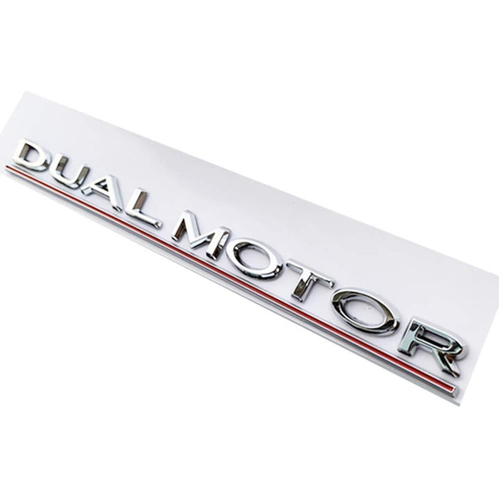 Tesla Dual Motor Badge