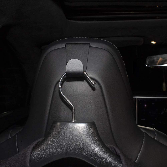 Alloy Coat Hook Hangers (2 Pack) for Tesla Model S & X