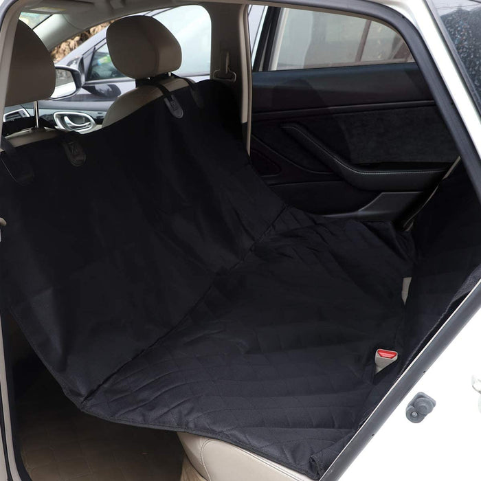 Rear Seat Back Cover Backrest Protector For Tesla Accessories 21-23 With All Weather Split Dog Liner Pet Mat Cargo Trunk Liner 3pcs | Shop Now For Limited-time Deals