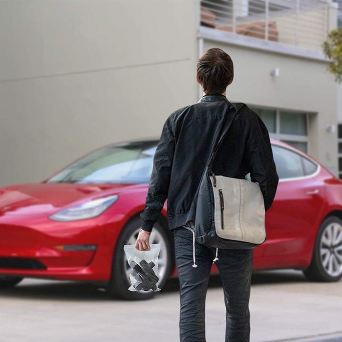 For Tesla Model 3, S, X Car Jack Lift Pad Adapter Tool 4 Pack - w/ Storage  Bag