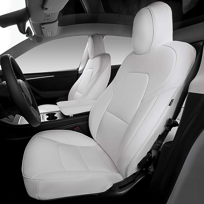 All Season Leather Seat Covers for Tesla Model Y