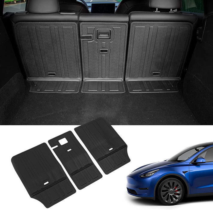 Rear Seat Trunk Mats for 5 Seater Tesla Model Y 2020 - 2023