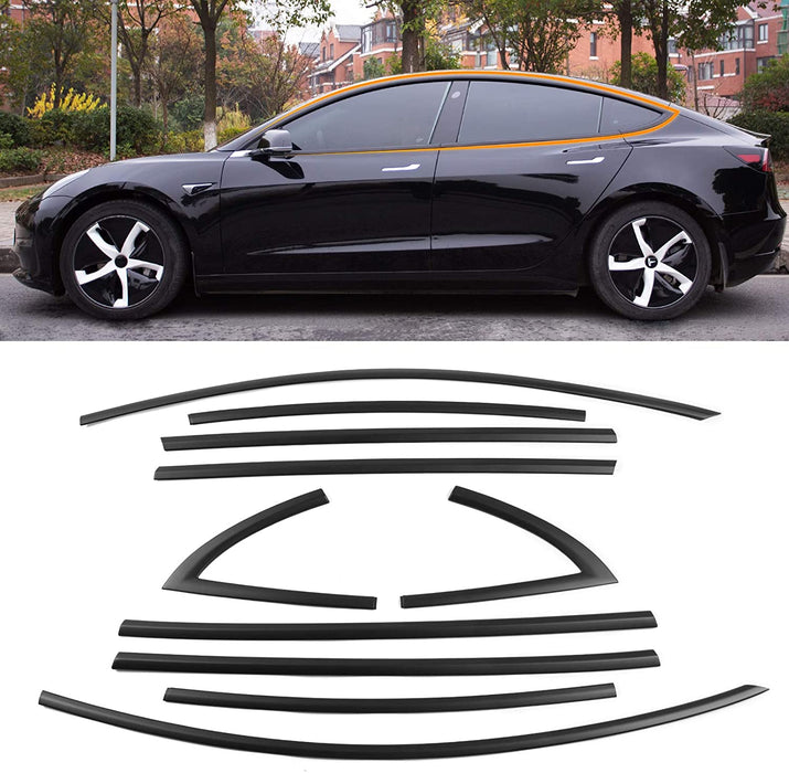 Tahoe Chrome Delete Trunk Molding; Gloss Black (21-26 Tahoe Tahoe Chrome Delete Trunk Molding; Gloss Black (21-26 Tahoe