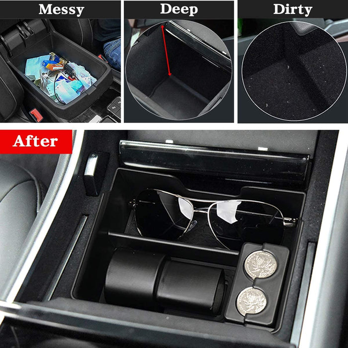 NEW Center Console Tray Organizer for Tesla Model 3 & Y 2021 with USB —  TheHydrataseStore