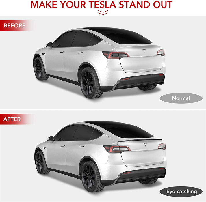 Tesloid Tesla Model Y Carbon Fiber Performance Spoiler - save 10