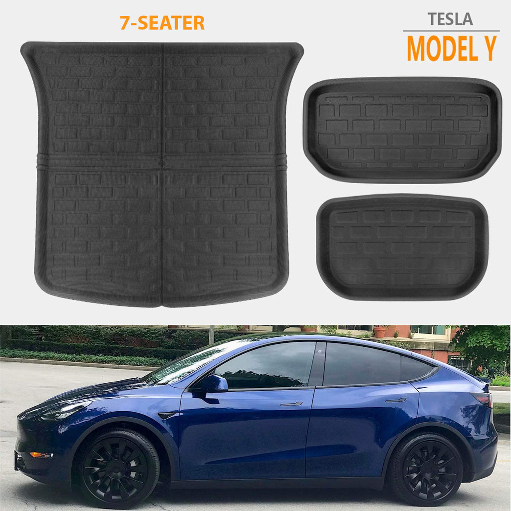 All Weather Frunk & Trunk Cargo Liners for Tesla Model Y 2020 - 2023 ( —  TheHydrataseStore