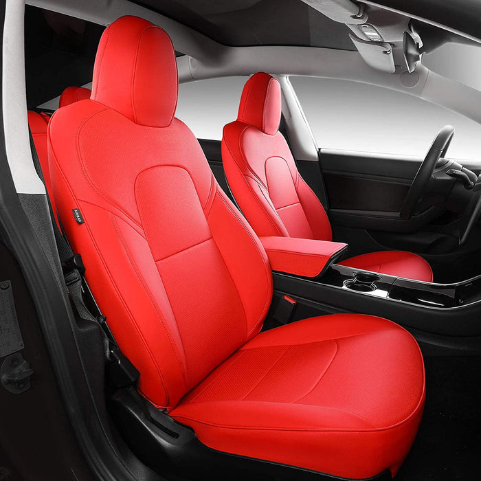 All Season Leather Seat Covers for Tesla Model Y — TheHydrataseStore