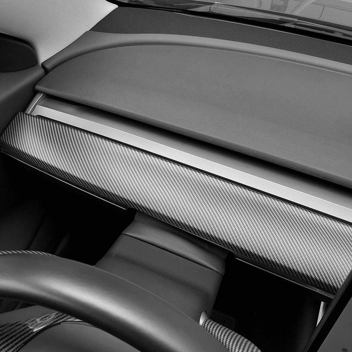 Dashboard Cover Carbon Fiber for Tesla Model 3 & Y