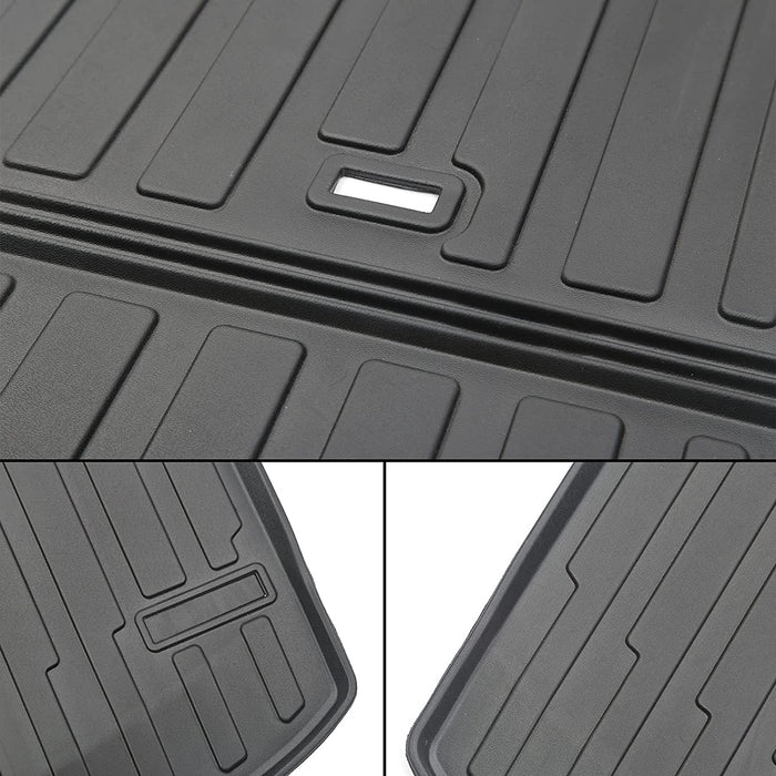 All Weather Rear Trunk Set with Backseat Mats for Tesla Model Y 7-Seater (2020 - 2022)