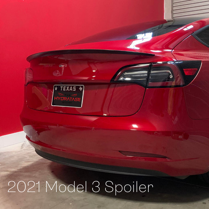 Genuine Carbon Fiber Performance Spoiler for Tesla Model 3 —  TheHydrataseStore