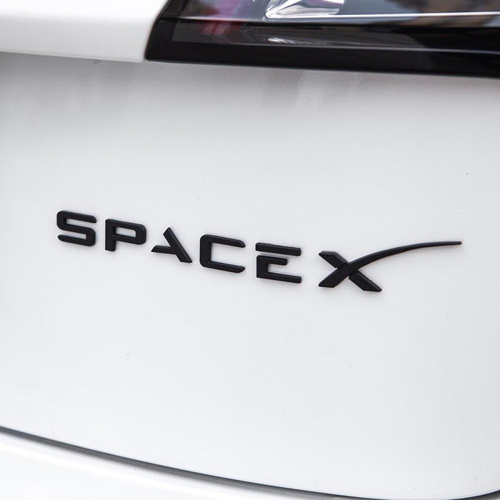 SpaceX Emblem for ALL Tesla Models - TheHydrataseStore