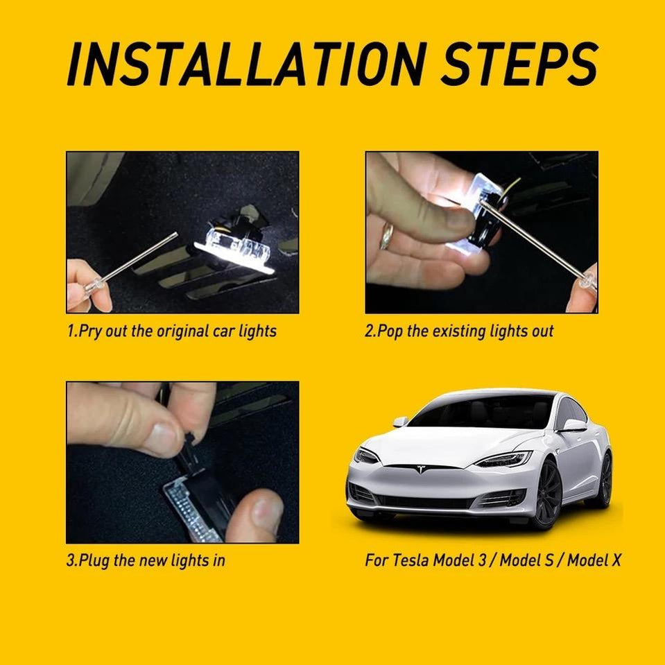 Ultra Bright LED Lights (2 Pack) for All Tesla Models — TheHydrataseStore