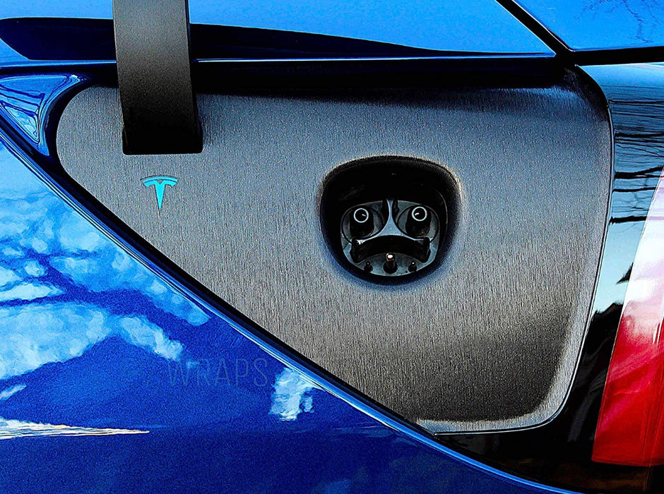 Charging Port Wrap for Tesla Model 3 & Y