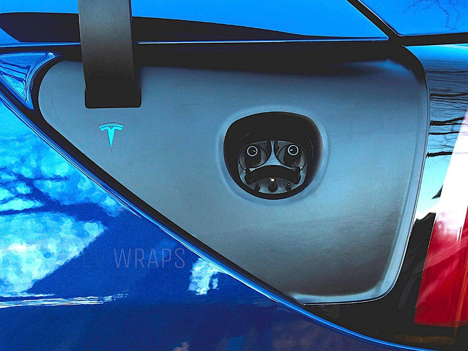 Charging Port Wrap for Tesla Model 3 & Y
