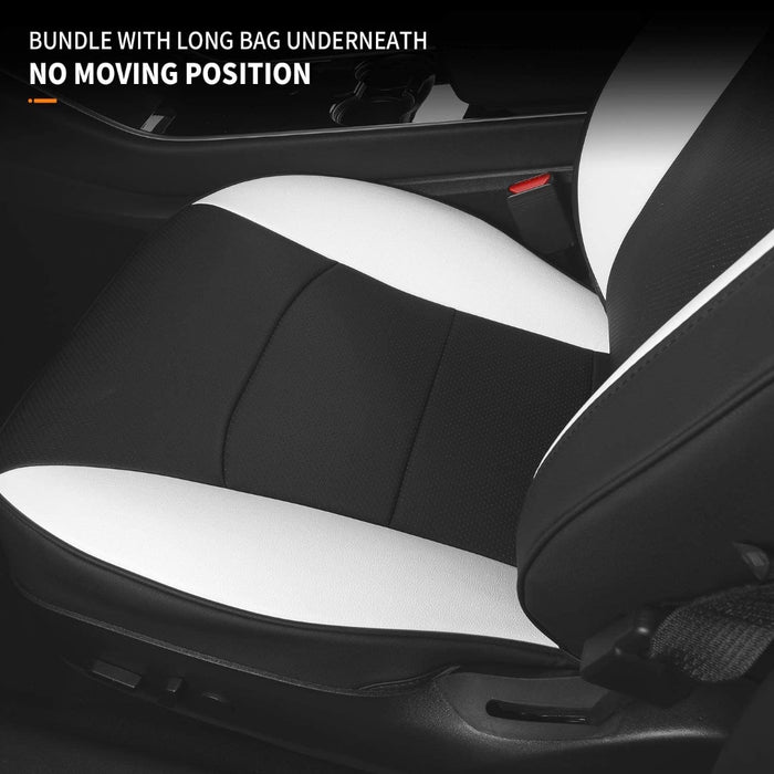 All Season Leather Seat Covers (Oreo) for Tesla Model 3