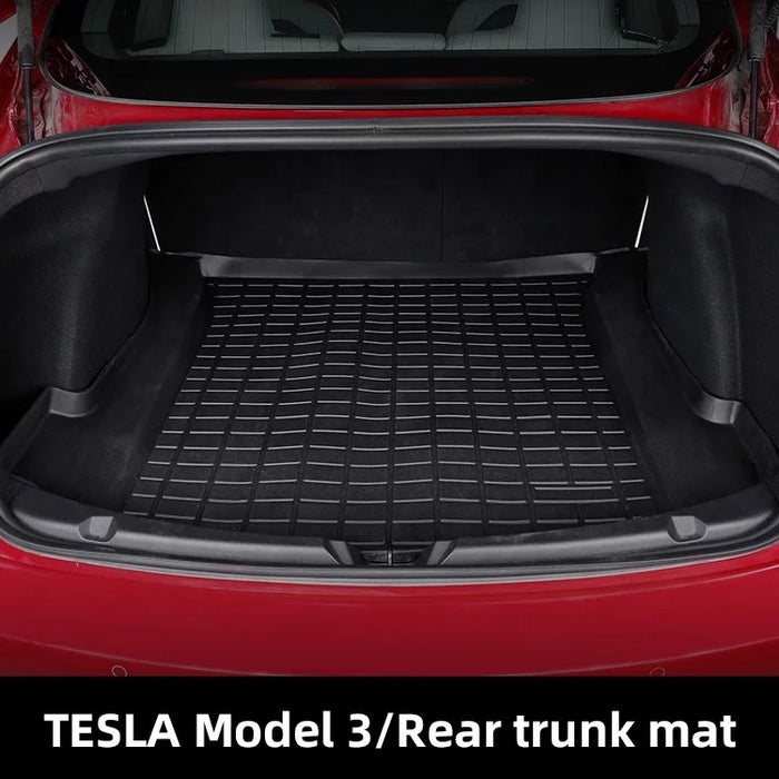All Weather Rear Trunk Liner for Tesla Model 3 2017 - 2023