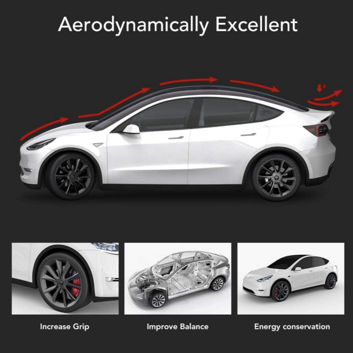Carbon Fiber Sport Spoiler for Tesla Model Y (2020 - 2023