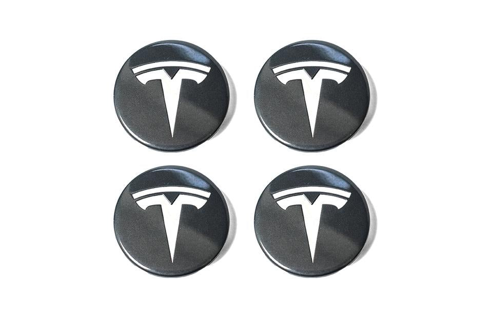Aero Wheel Cap Kit Silver for All Tesla Models