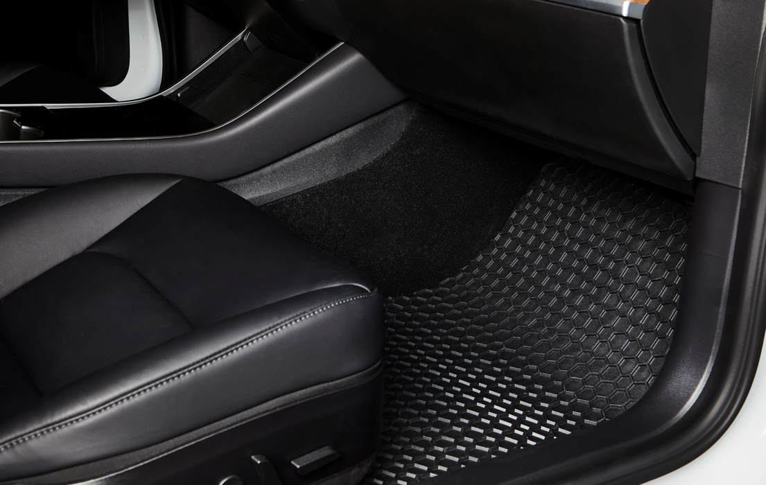 Heavy Duty Floor Mats 7-Seater for Tesla Model X For 2018 - Aug 2020