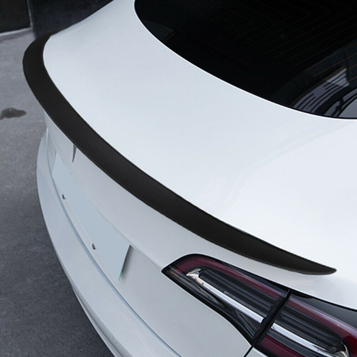 Tesla Model 3 Spoiler Zwart Performance Achterspoiler Auto