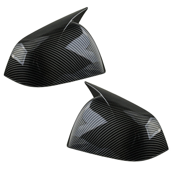 M Style Horned Mirror Caps for Tesla Model Y 2020 - 2023